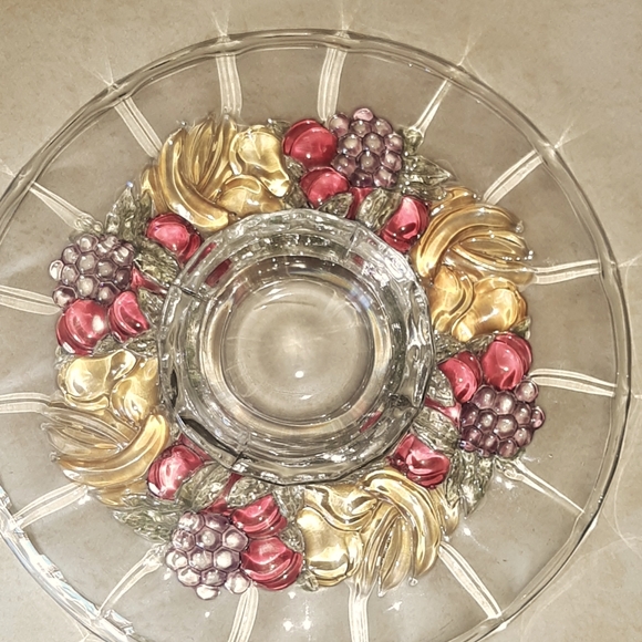 Pretty Vntge. Serving Plate - Picture 3 of 4